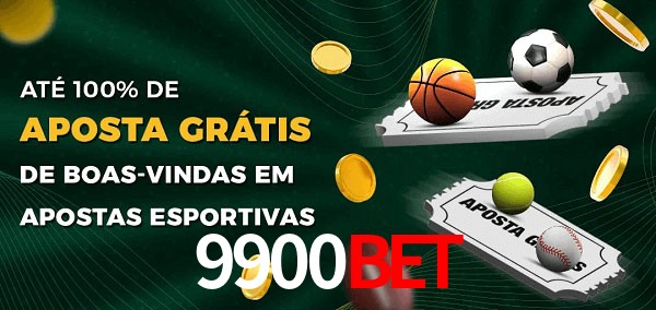 9900BET Ate 100% de Aposta Gratis