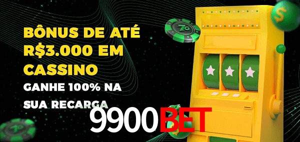 9900BET melhor bônus de depósito